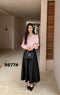 High Quality Satin Long Sleeves Tops